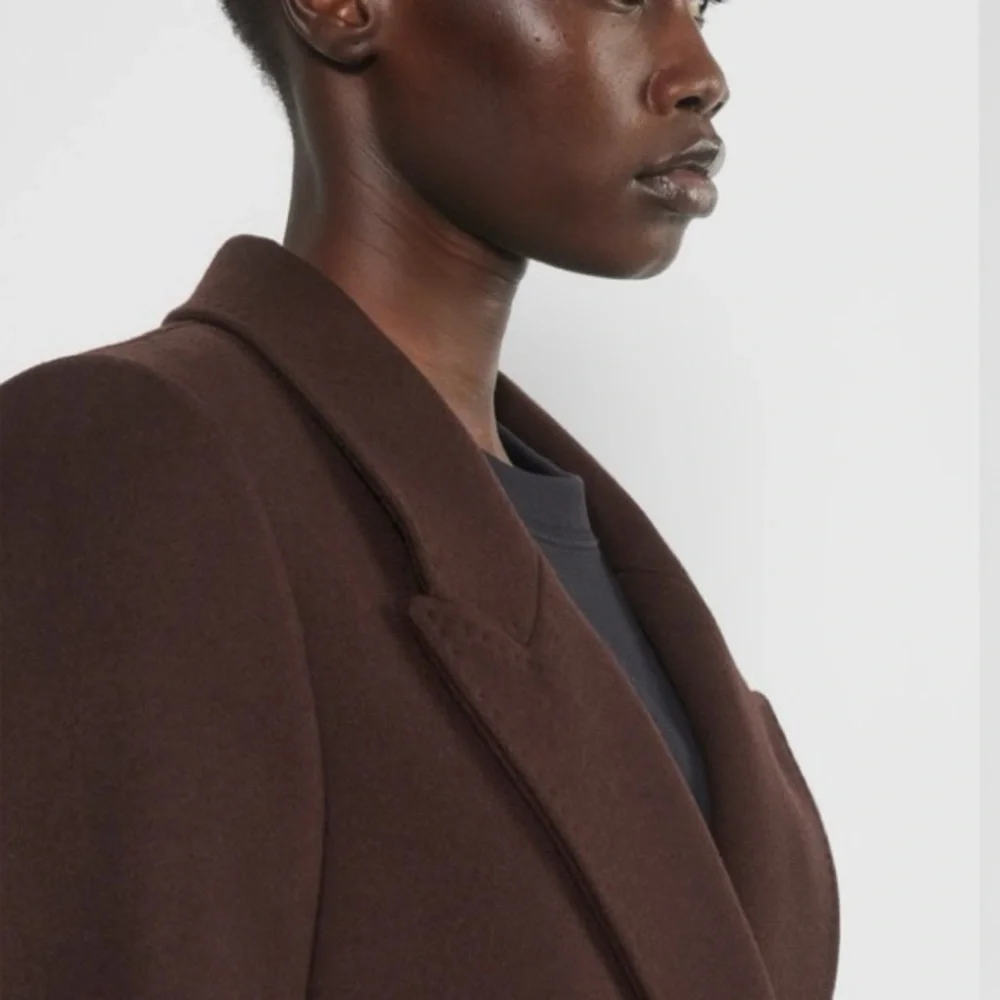 Virgin Wool Cashmere Aritzia Babaton The Constant Coat - Picture 9 of 12
